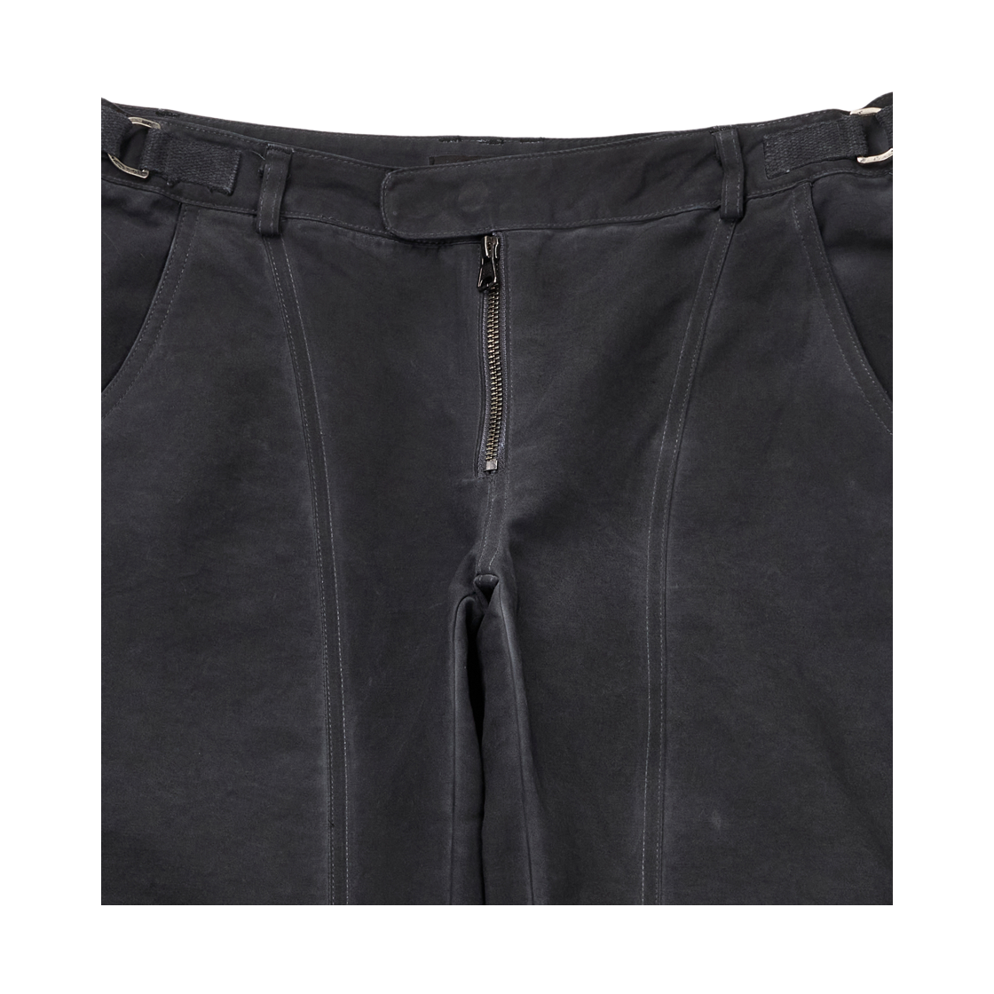 미스테페넘 버전 3.0 다이드 로우 라이즈 팬츠 블랙(MYSTEPHENM VOL. 3.0 Dyed Low Rise Pants Black) - 3