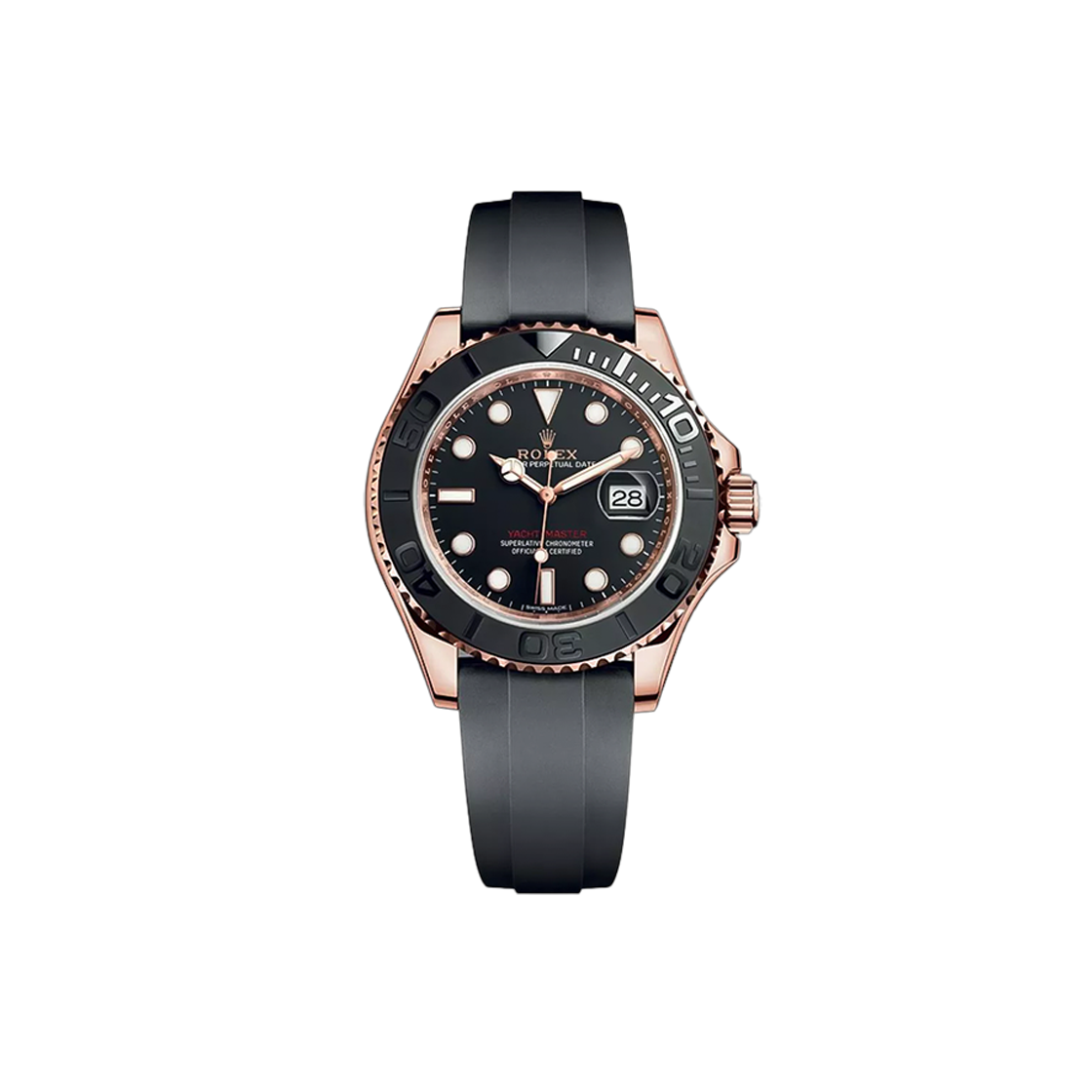 롤렉스 요트 마스터 40-116655 블랙 바 도트 오이스터플렉스 NO.6616