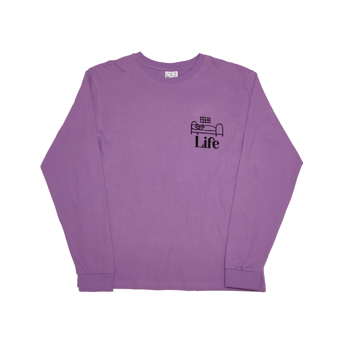 모스키토 머더러스 라이프 나띵 헤비어 댄 투모로우 롱슬리브 퍼플(Mosquito Murderers Life Nothing Heavier Than Tomorrow Long Sleeved Purple)