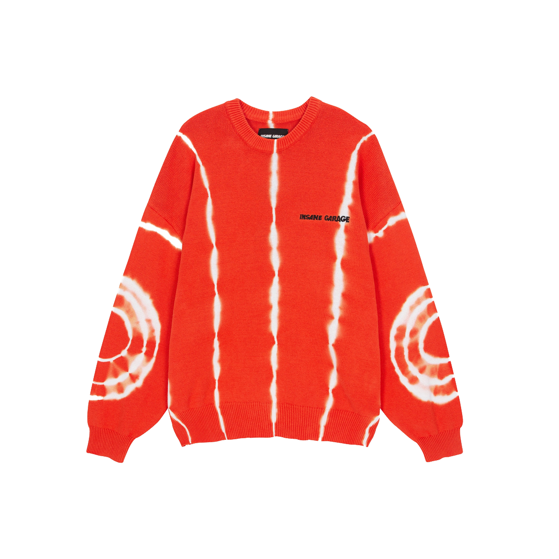 인세인개러지 인세인 위 헤이트 파티 니트 풀오버 - 오렌지(INSANE GARAGE Insane We Hate Party Knit Pull Over_Orange)