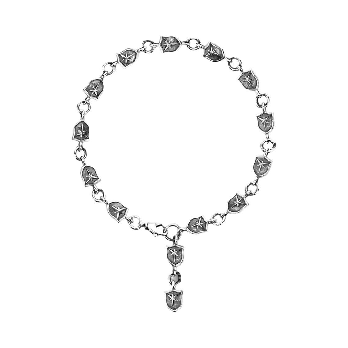 부클리어 모던 에스큐 체인 브레이슬릿 파트 1(Bouclier Modern Sq Chain Bracelet Part 01)