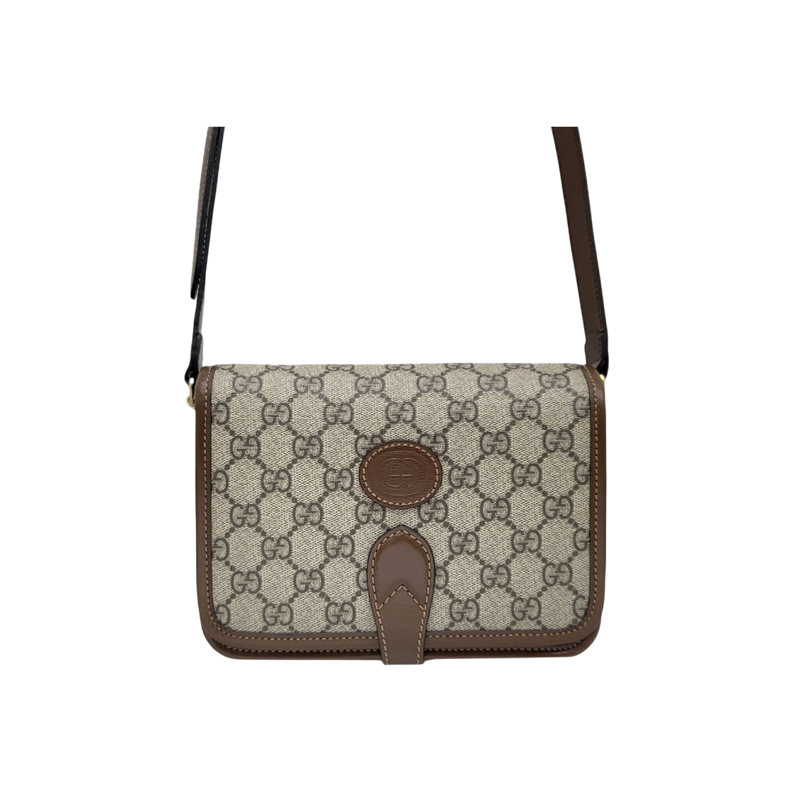 ITKTULURGLV7 Gucci GG Supreme Interlocking Crossbody Bag