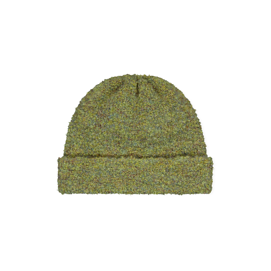 YS253KHWBE05GRS YESEYESEE Y.E.S. Boucle Beanie Grass