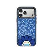 Casetify x Murakami Takashi iPhone Smile Blue Phone Magsafe Impact Case