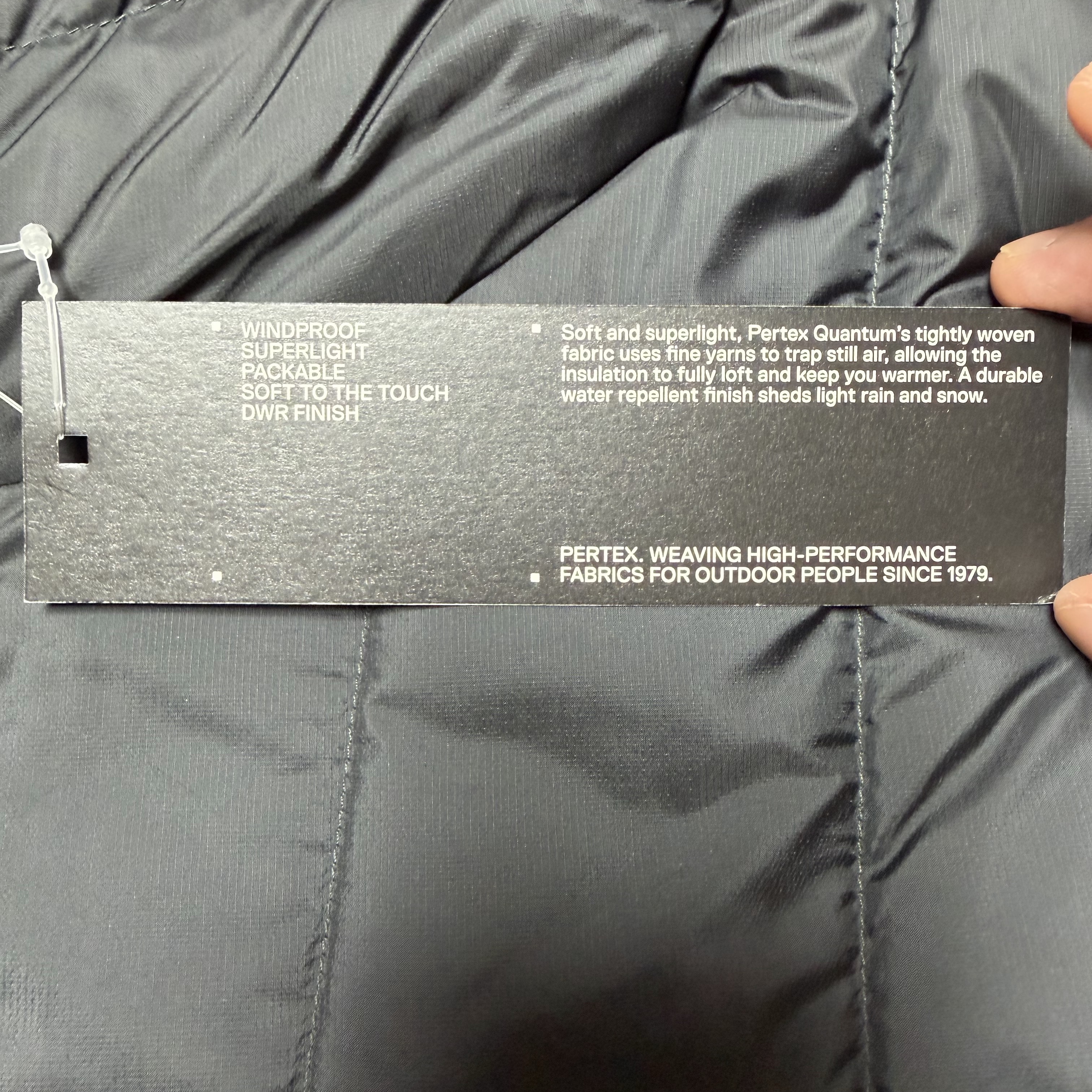 Supreme Micro Down Half Zip Hooded Pullover Black - 25FW 착용 스타일 - 2