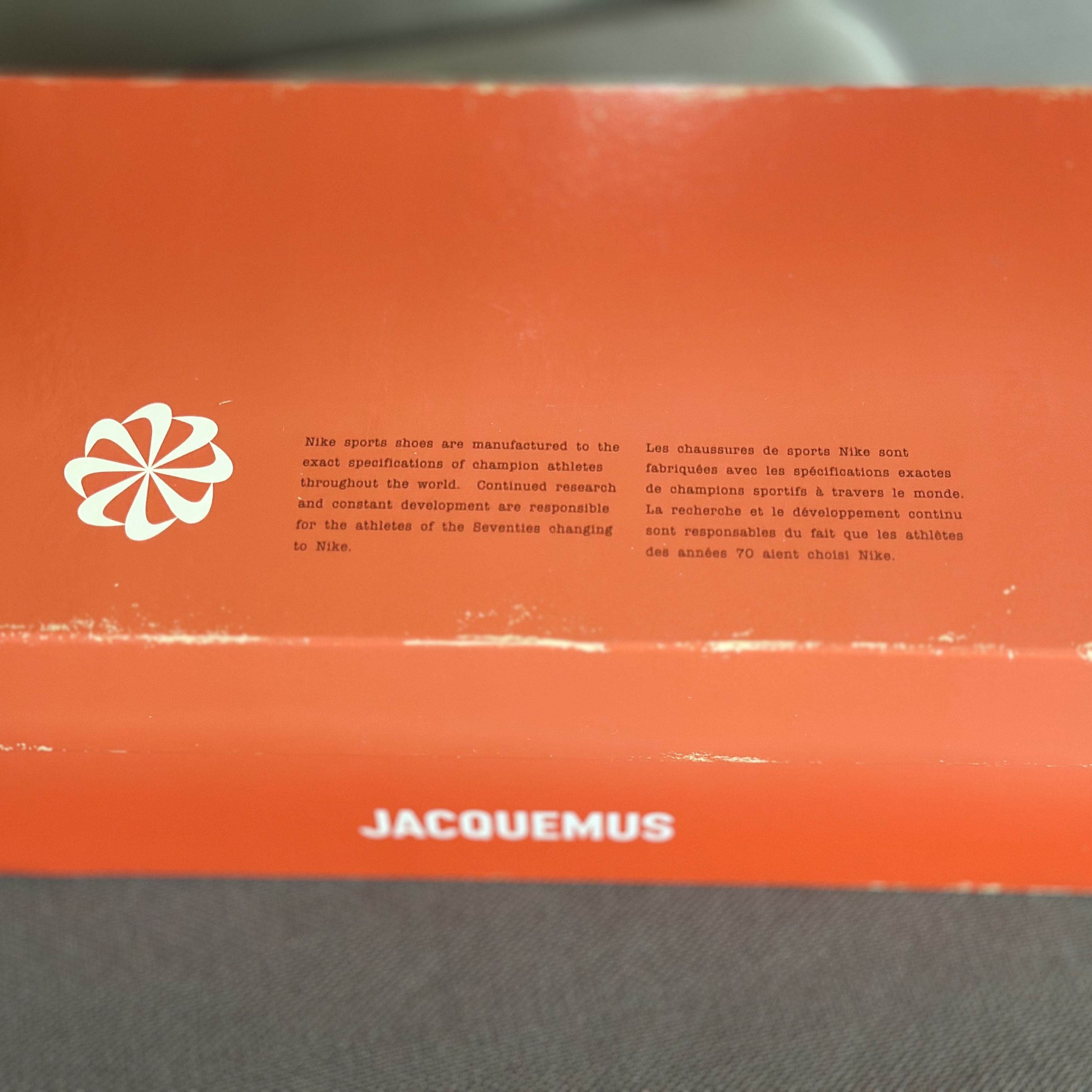 Nike x Jacquemus Moon Shoe SP University Red and Bicycle Yellow 착용 스타일 - 6