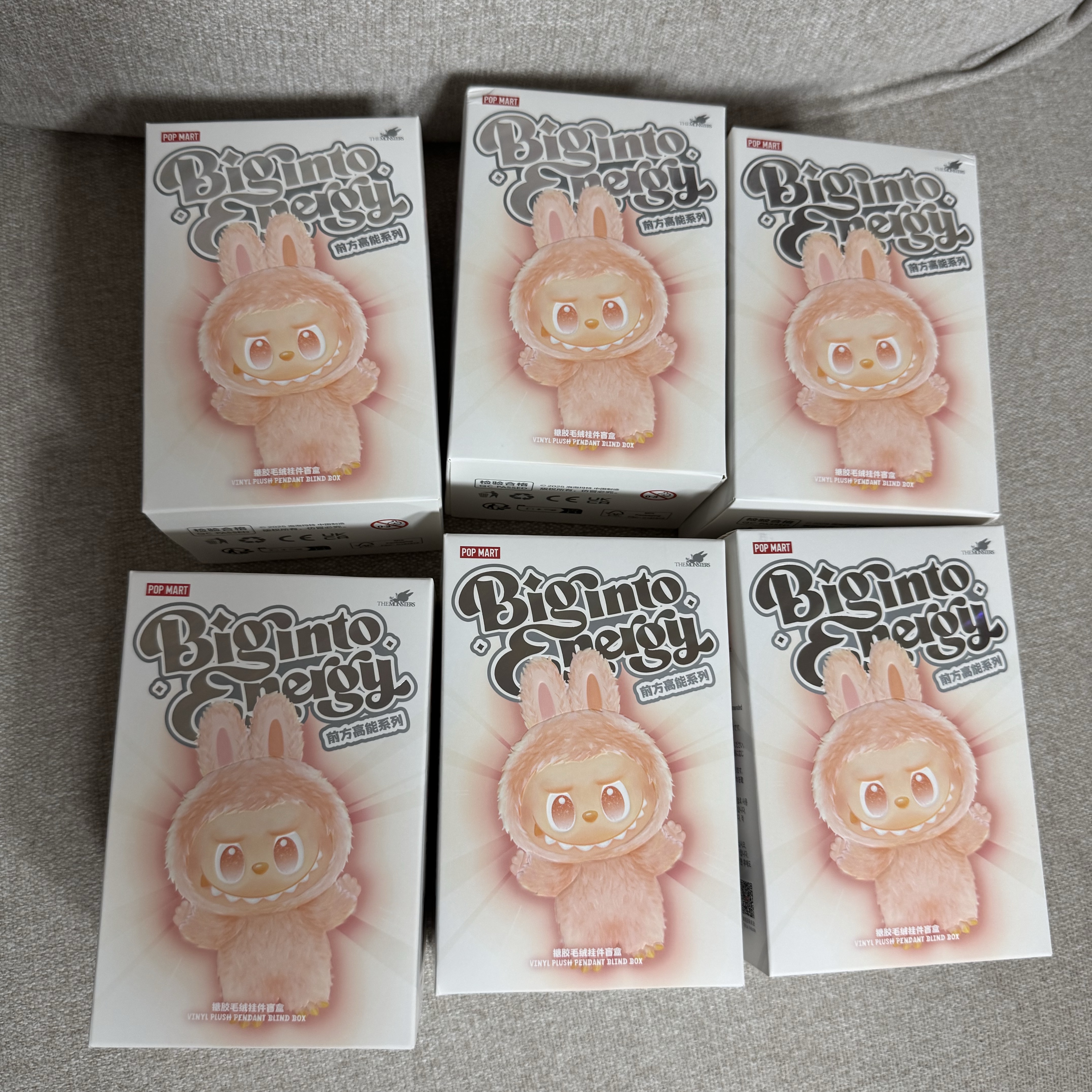 Pop Mart Labubu The Monsters Highlight Series Sealed Case (6 Blind Boxes) 착용 스타일