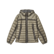 [KREAM 단독] Unaffected X KREAM Hooded Light Down Jumper Sand - 25FW