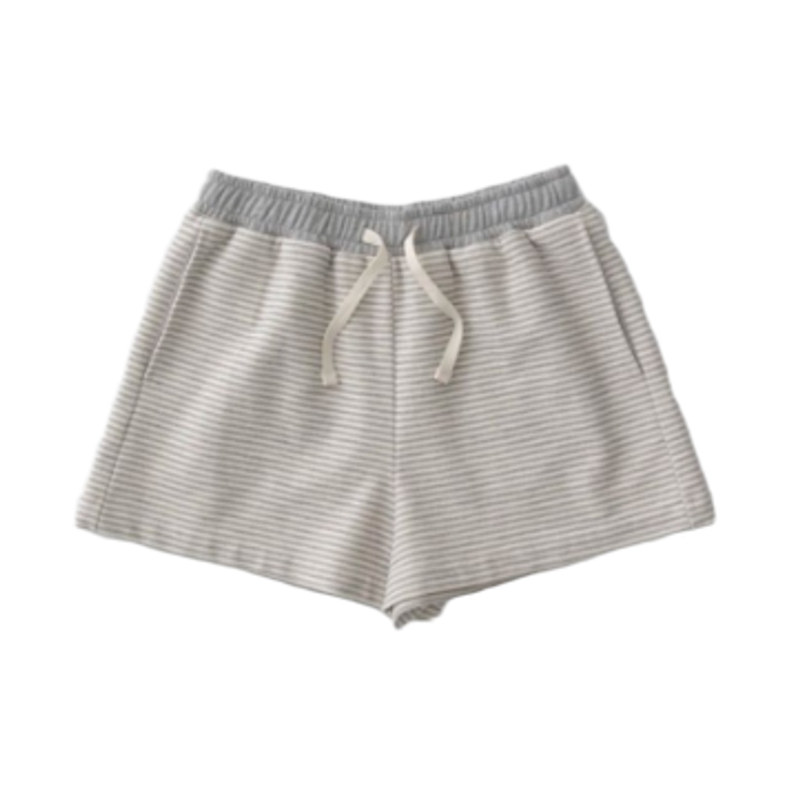 (W) 헤이그 이지 스트라이프 쇼츠 그레이((W) Haag Easy Stripe Shorts Grey)