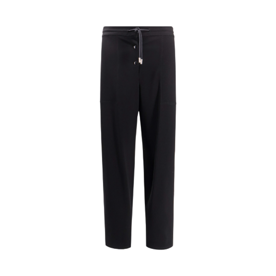 (W) 더 로우 보네트 트라우저 블랙((W) The Row Bonnette Trousers Black)