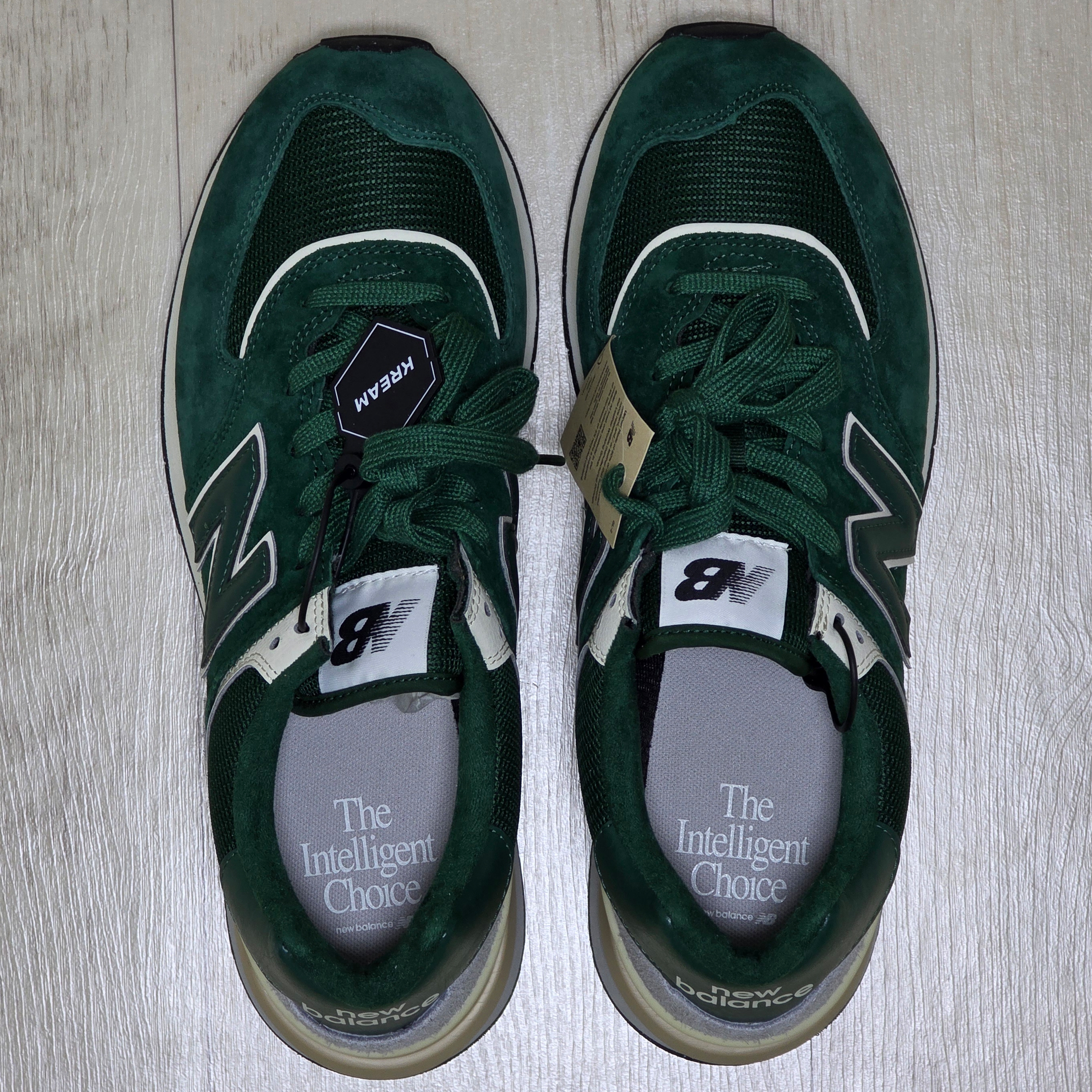 New Balance 574 Legacy Green, New Balance x Stone Island 574 Legacy Dark Green 착용 스타일 - 4