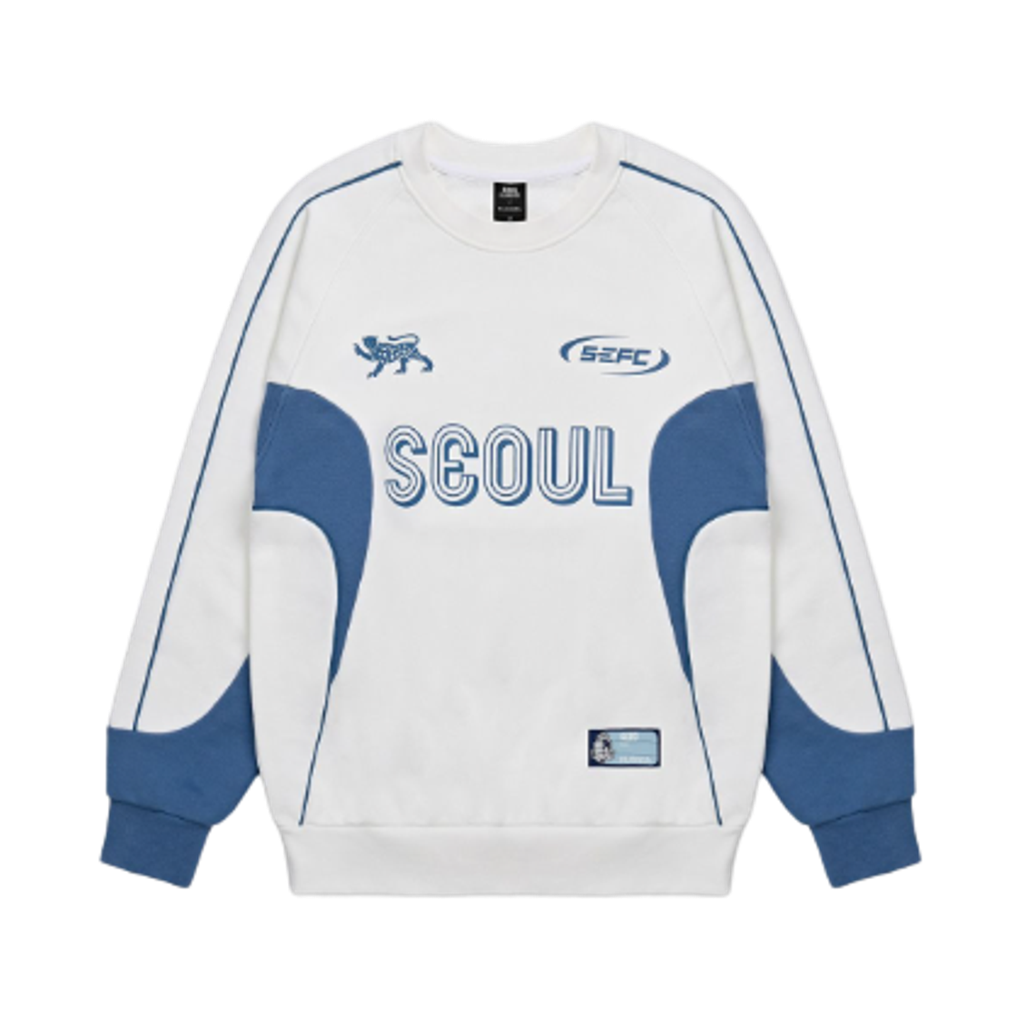 서울 이랜드 FC 2025 스웨트셔츠 화이트(Seoul E-Land FC 2025 Sweatshirt White)