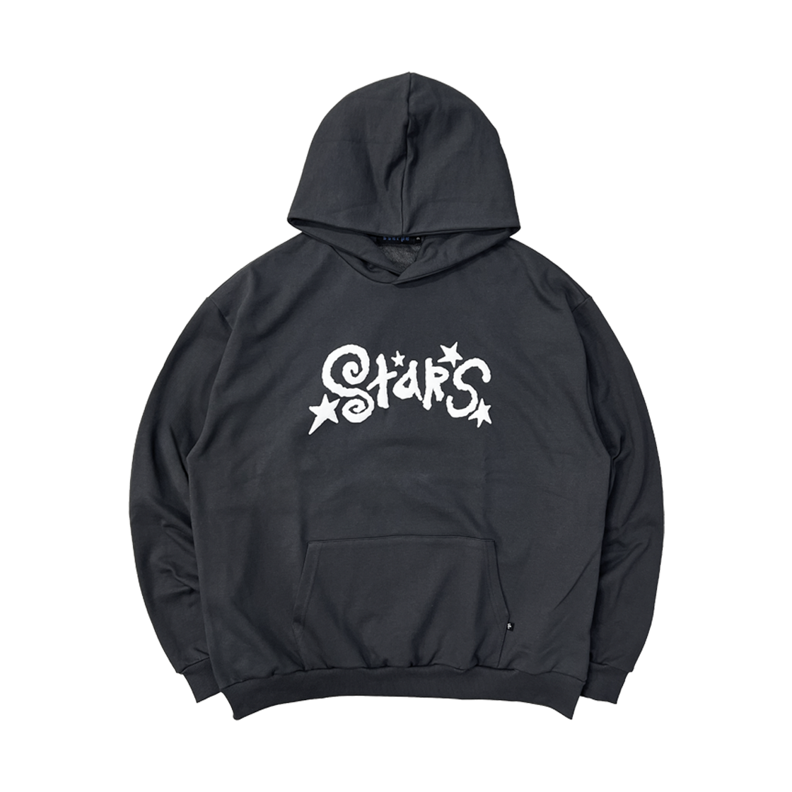 쎄르페 스타 엠보 후드티 차콜