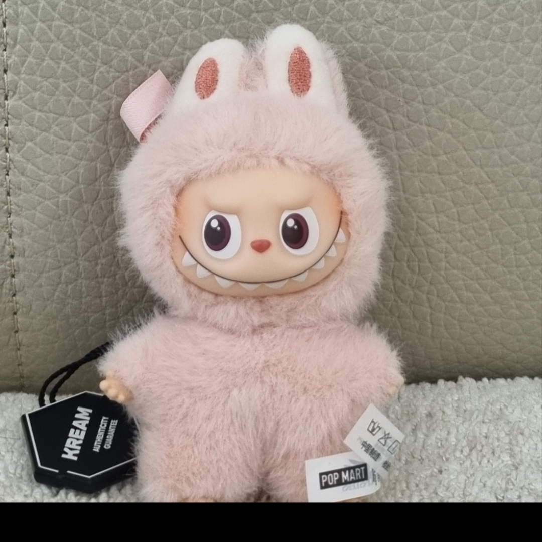 Pop Mart Labubu The Monsters Pin For Love Series Vinyl Plush Pendant (A-M) G (Opened Case) 착용 스타일