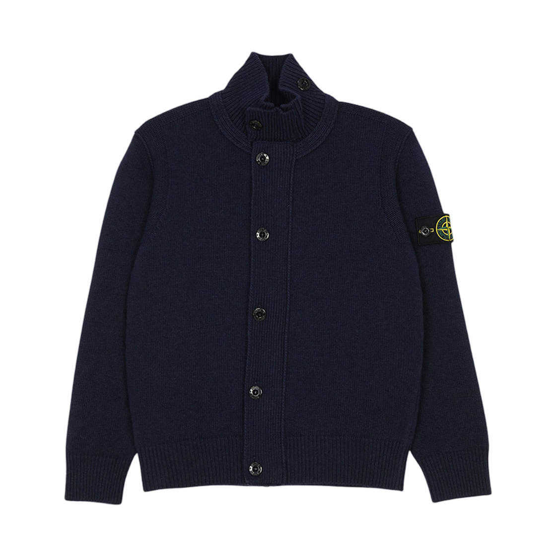 (키즈) 스톤 아일랜드 가디건 네이비((Kids) Stone Island Cardigan Navy)