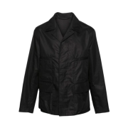 Lemaire 4 Pockets Overshirt Black