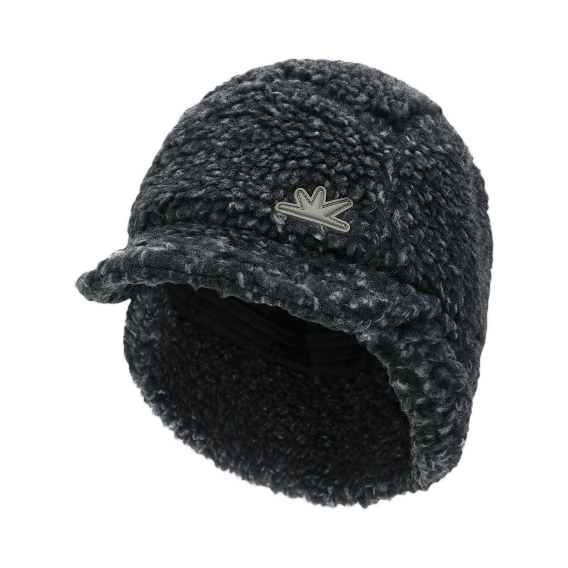 썬러브 쉐르파 플리스 이어플랩 캡 헤더 차콜