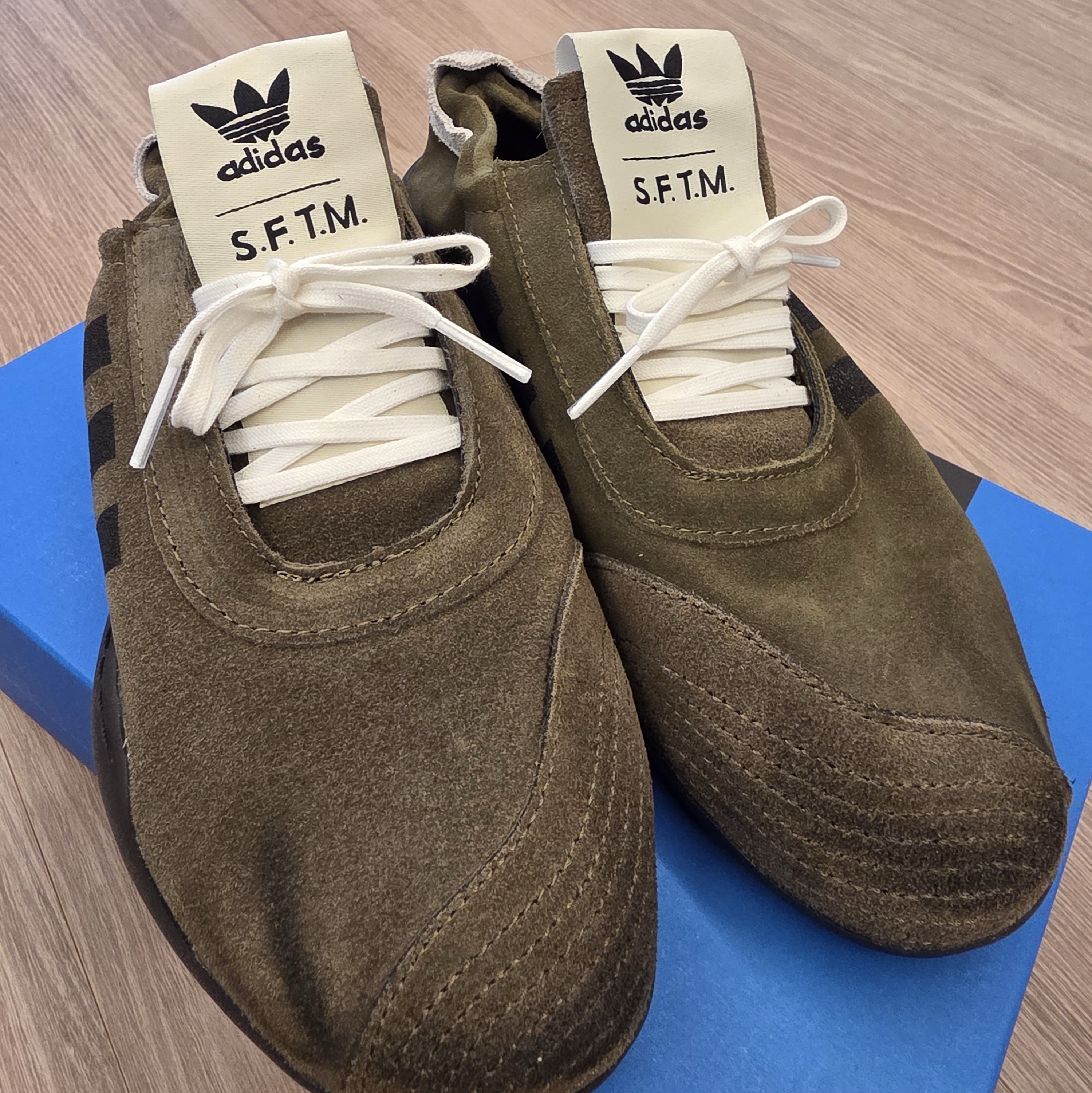 (W) Adidas x Song for the Mute Taekwondo Mei Olive Core Black 착용 스타일