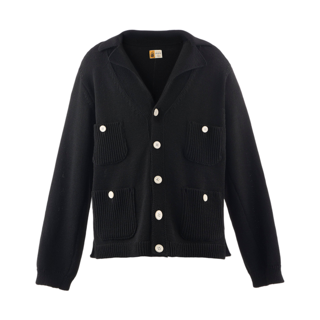 HR1-0000-075 Saint Mxxxxxx Knit Jacket Black - 25AW