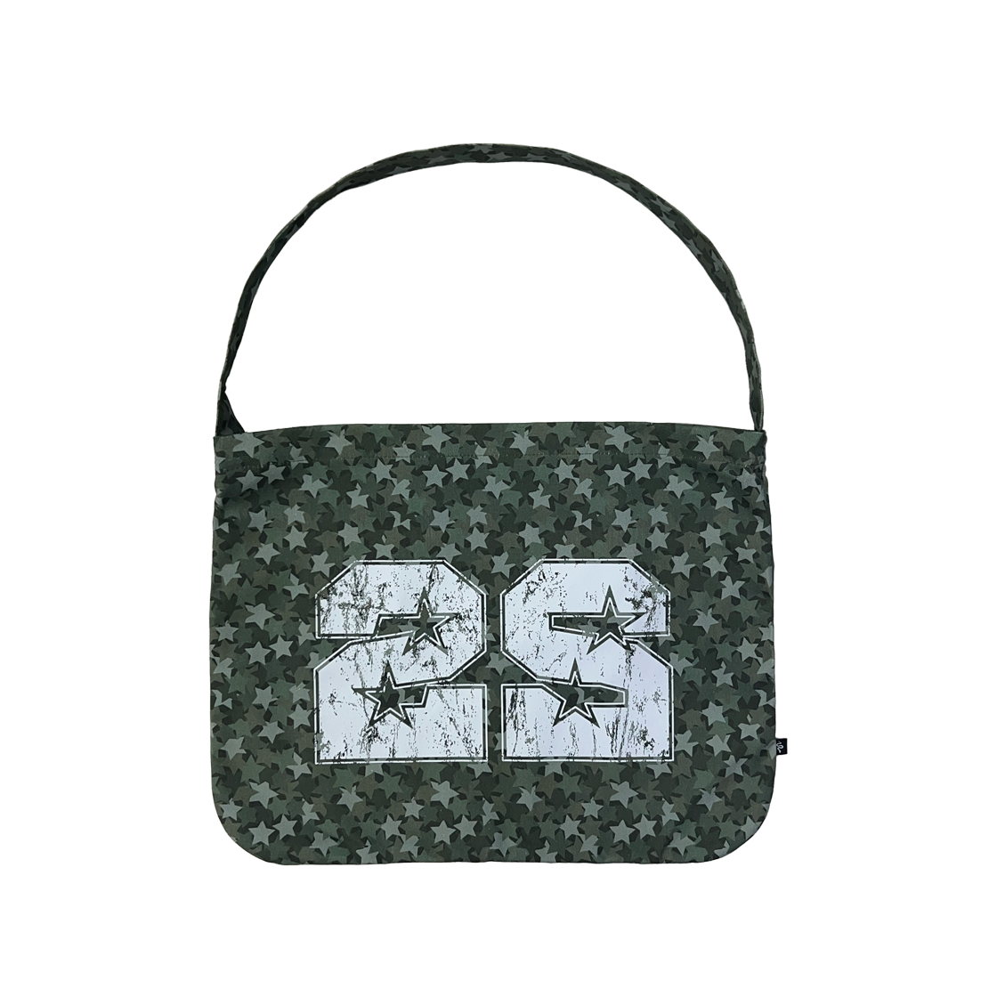 쎄르페 스타 카모 에코백 카키(SSERPE Stars Comouflage Eco Bag Khaki)