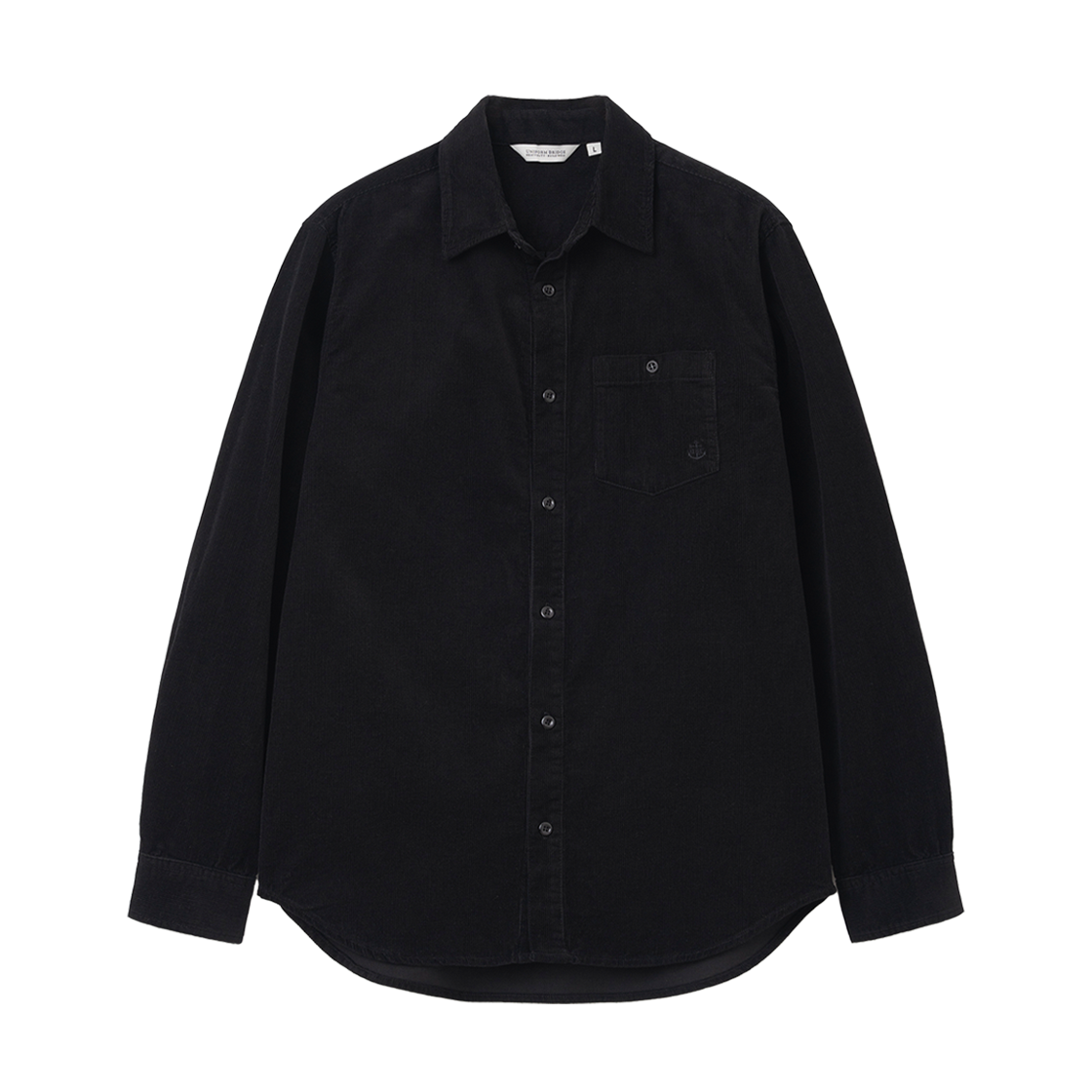 UB2599SH224MBB Uniform Bridge Corduroy Shirt Black