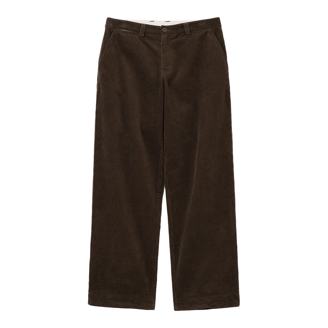 UB2599PT227MBR Uniform Bridge Corduroy Chino Pants Brown