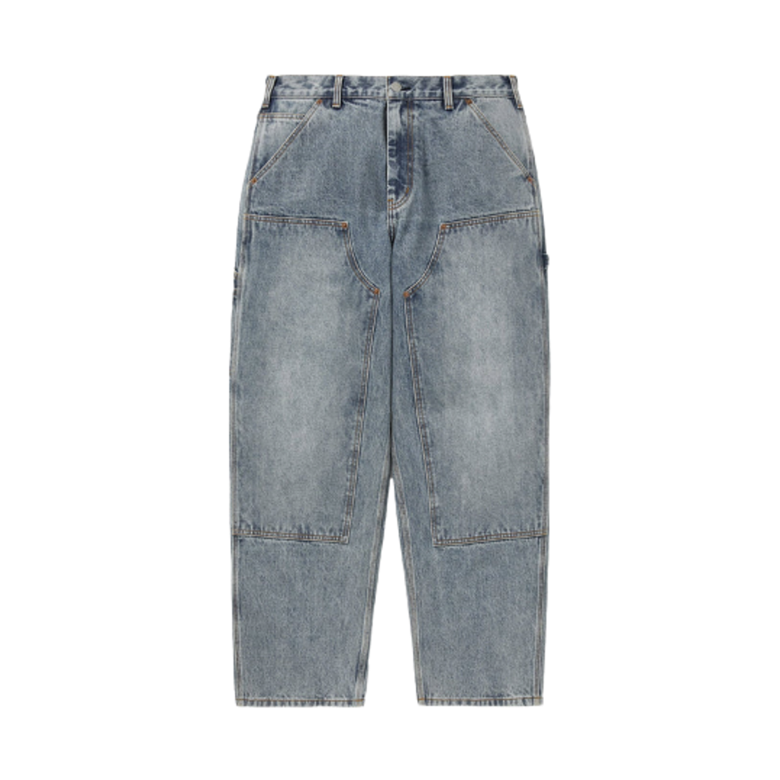 TN253DPAOP03BLW Thisisneverthat Denim Double Knee Pants Washed Blue