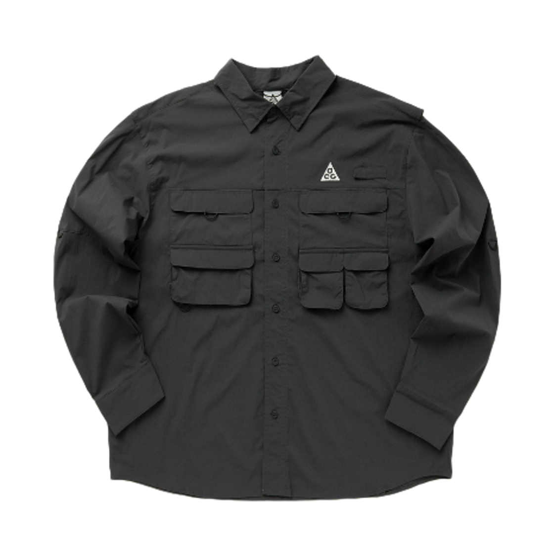 나이키 ACG 오브 위버 드라이핏 ADV UV 롱슬리브 셔츠 앤트러사이트 서밋 화이트 - US/EU(Nike ACG Orb Weaver Dri-Fit ADV UV Long Sleeve Shirt Anthracite Summit White - US/EU) - 1