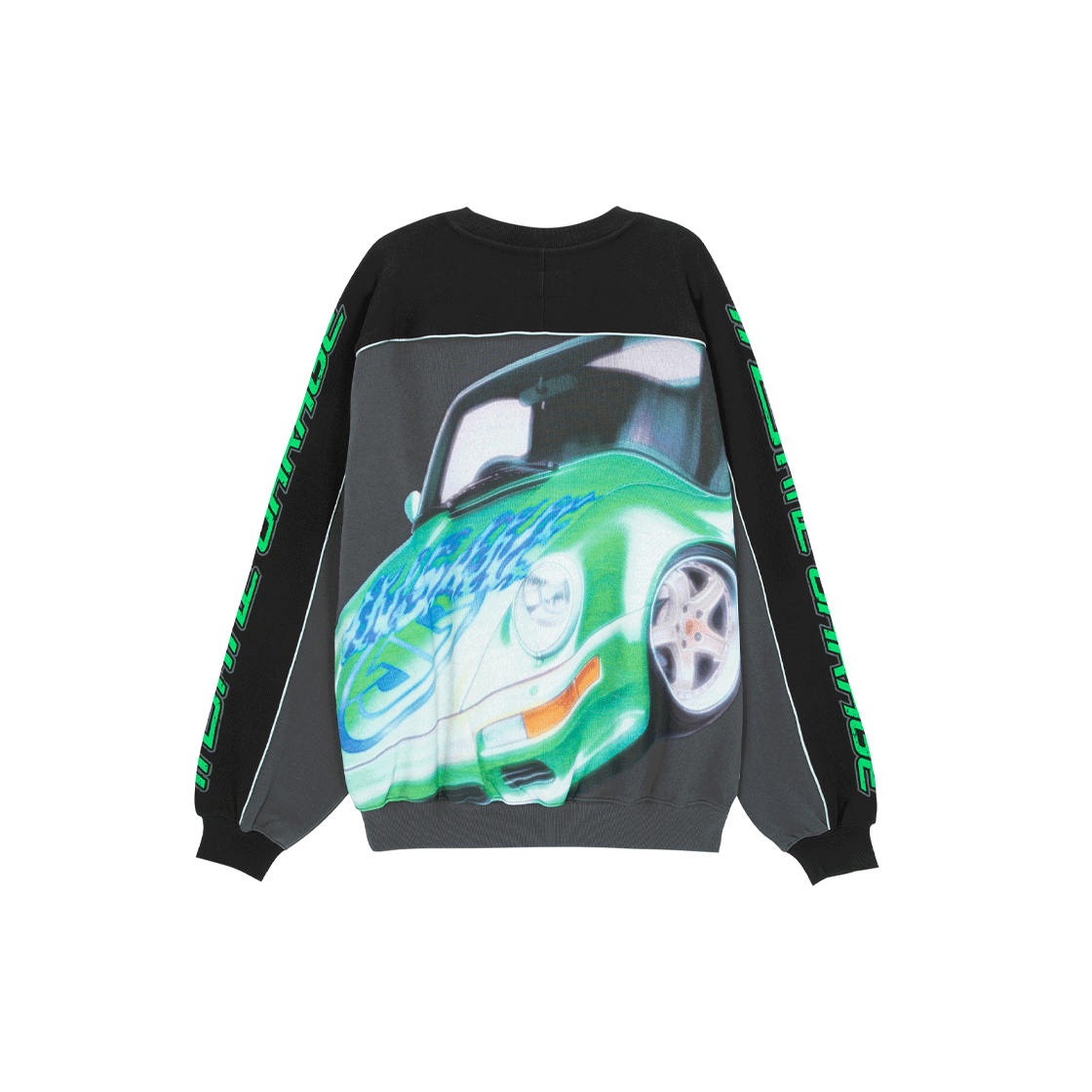 인세인개러지 인세인 나이트 라이드 리플렉티브 스웻 - 차콜(INSANE GARAGE Insane Night Ride Reflective Sweat_Charcoal)