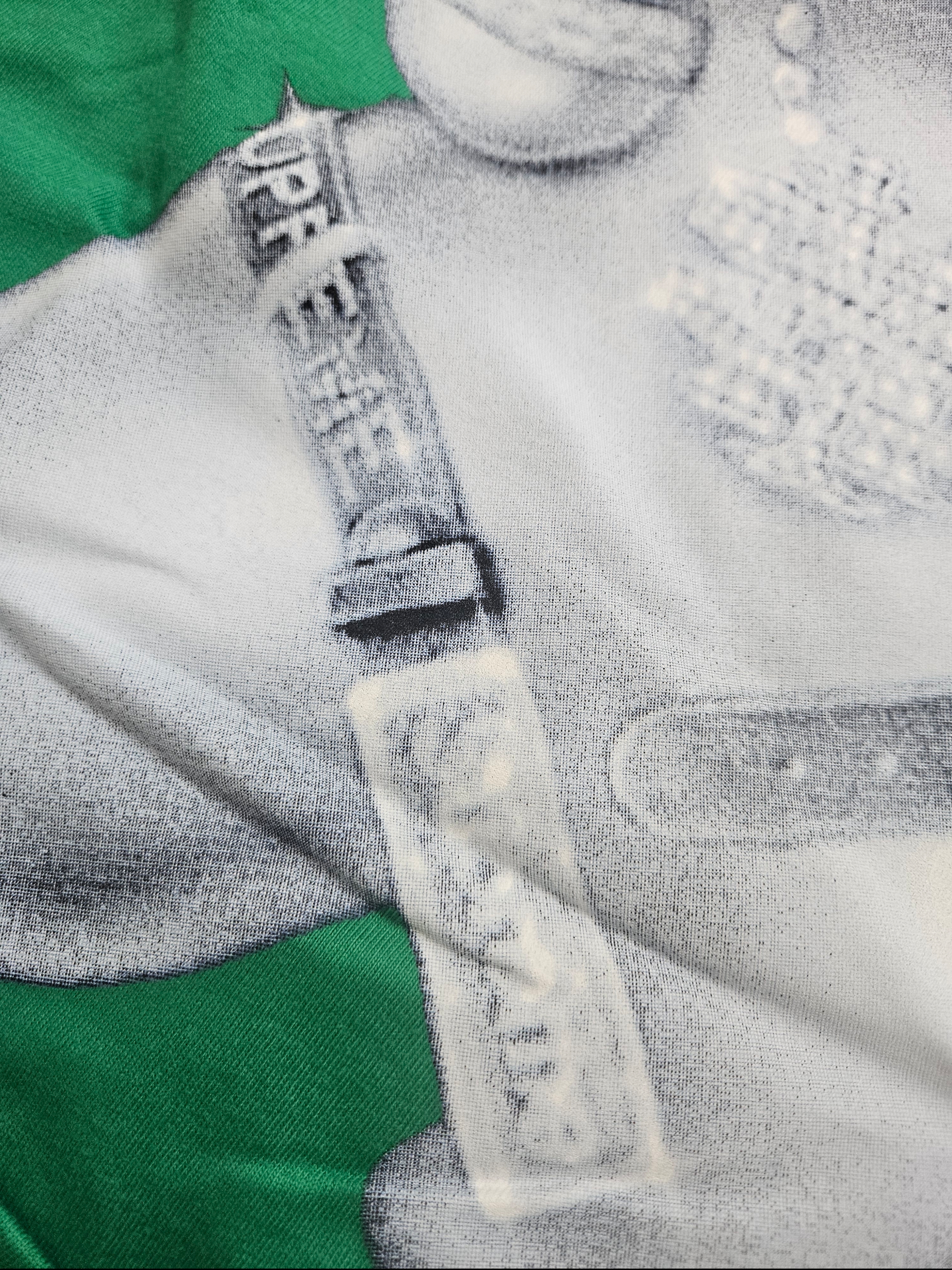 Supreme Snowman T-Shirt Green - 25FW 착용 스타일 - 3
