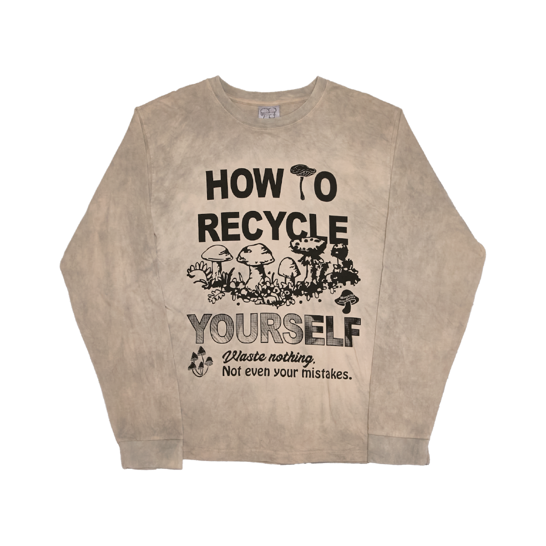 모스키토 머더러스 하우투 리사이클 유어셀프 워싱 롱슬리브 그레이(Mosquito Murderers How To Recycle Yourself Washing Long Sleeved Gray)