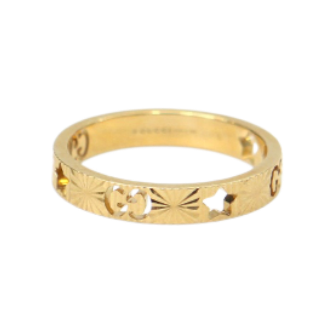 IT8Q5IF7JWSR Gucci 16 Yellow Gold Icon Star Cut Ring
