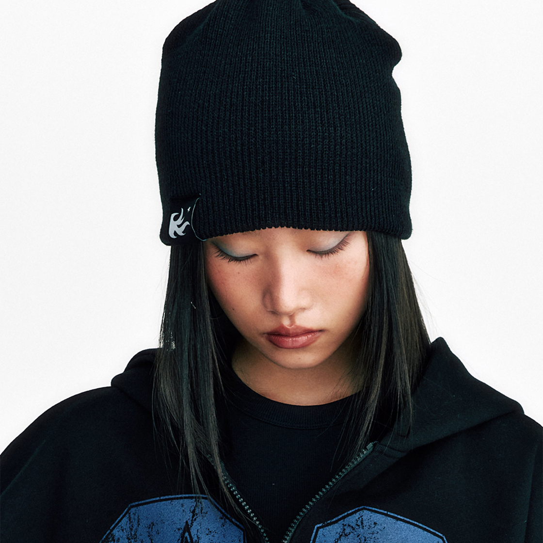쎄르페 플레임 투웨이 비니 블랙(SSERPE Flame 2Way Beanie Black) - 6