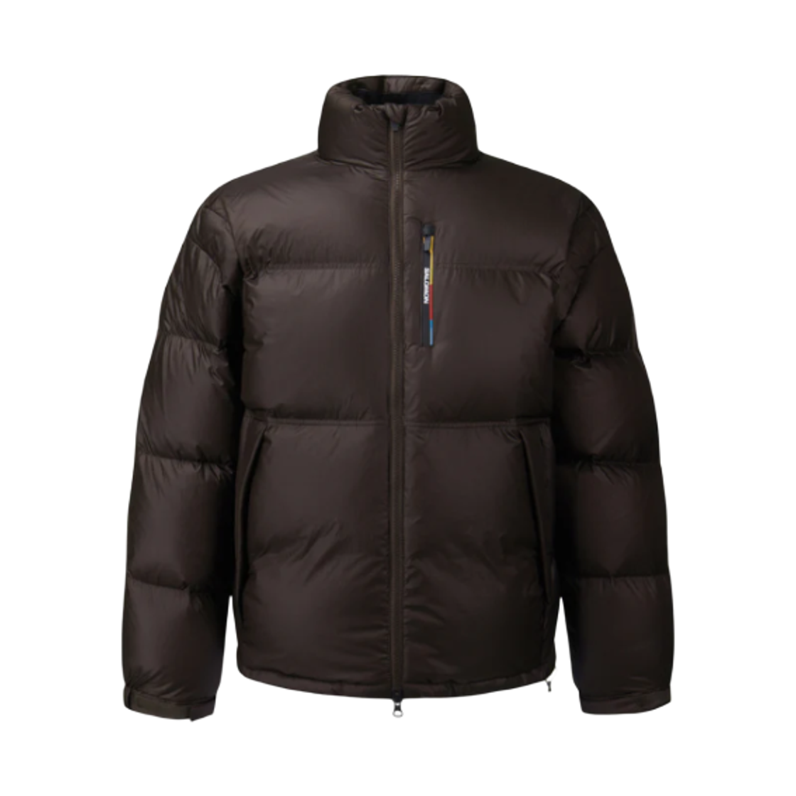 (W) 살로몬 컨투어 크롭 다운 자켓 초콜릿((W) Salomon Contour Cropped Down Jacket Chocolate)