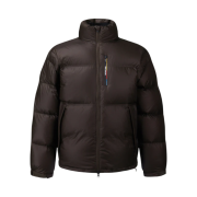 (W) Salomon Contour Cropped Down Jacket Chocolate
