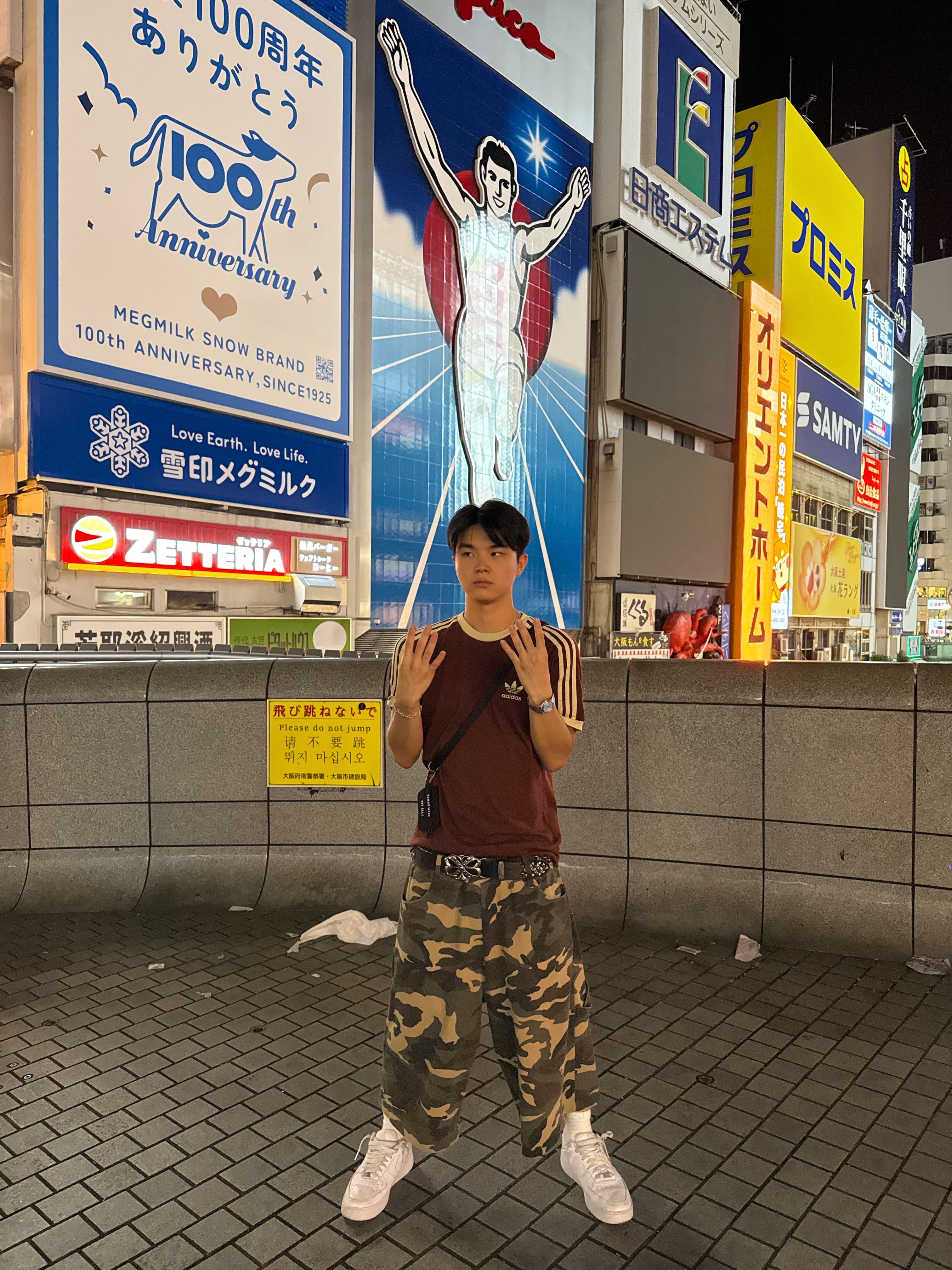 BAPE ABC Camo NYC Logo Mesh Cap Blue, Nike Air Force 1 '07 Low White 착용 스타일 - 4