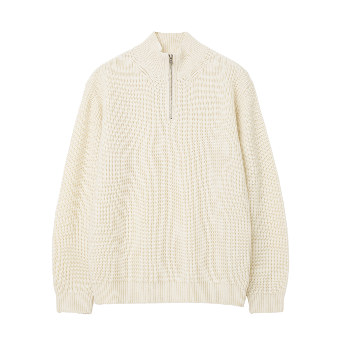 UB2599PO222MIV Uniform Bridge Half Zip-Up Knit Ivory