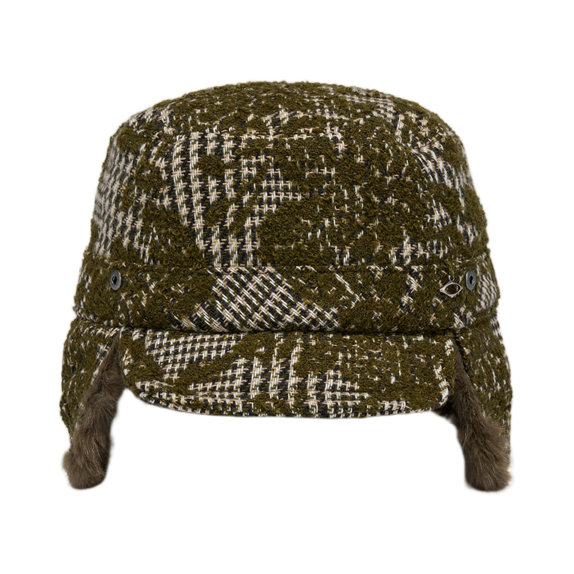 미스치프 트위드 트래퍼 햇 카키(Mischief Tweed Trapper Hat Khaki)