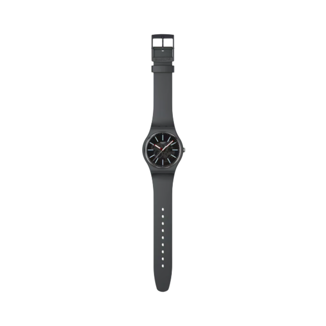 스와치 에센셜 코블스톤 스트리트 41mm 쿼츠 그레이(Swatch Essentials Cobblestone Street 41mm Quartz Grey) - 2