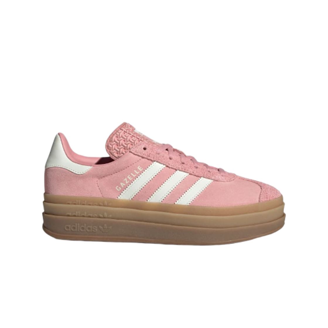 (W) 아디다스 가젤 볼드 원더 모브 오프 화이트((W) Adidas Gazelle Bold Wonder Mauve Off White) - 1