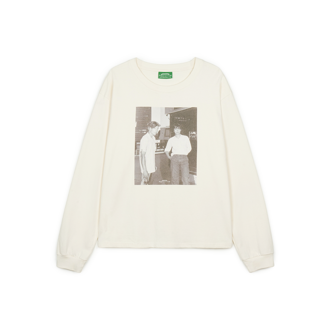 P0000BEU Greenbutter Monochrome Pigment Tee Light Beige