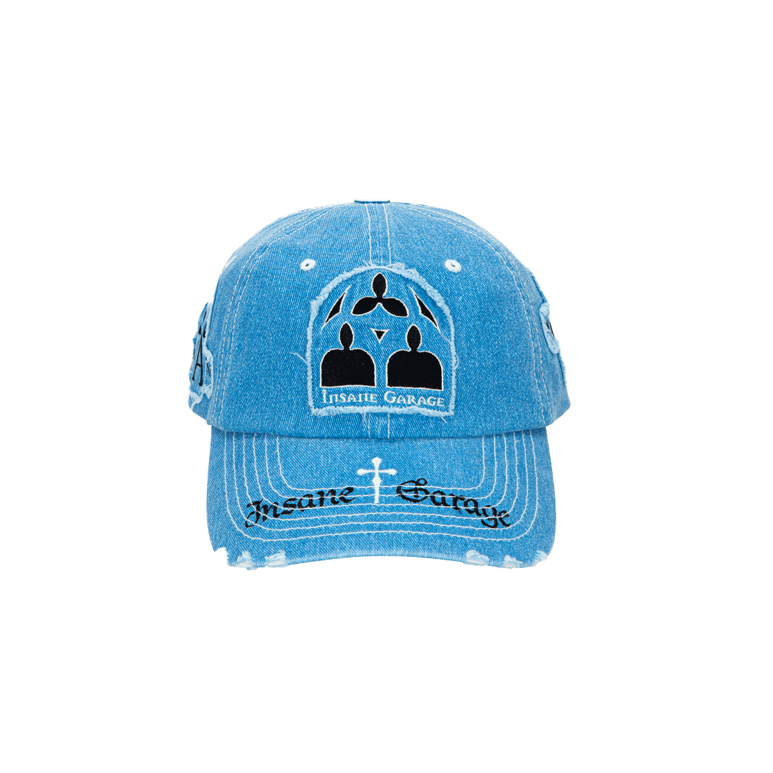 인세인개러지 인세인 그런지 패치 볼 캡 - 블루(INSANE GARAGE Insane Grunge Patch Ball Cap_Blue)