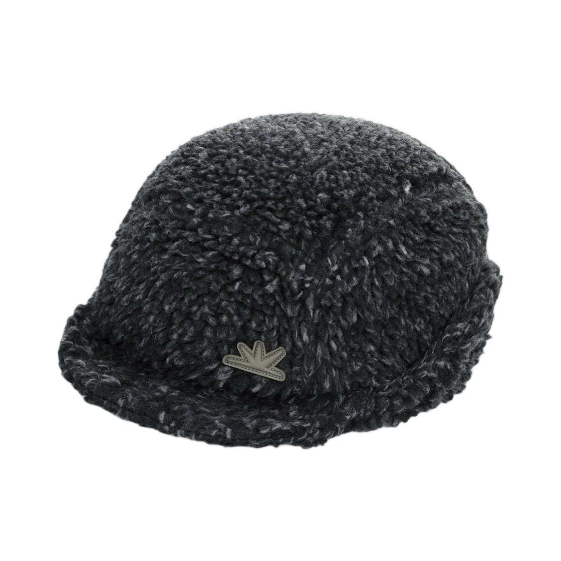 썬러브 쉐르파 플리스 이어플랩 캡 헤더 차콜(Sunlove Sherpa Fleece Earflap Cap Heather Charcoal) - 2