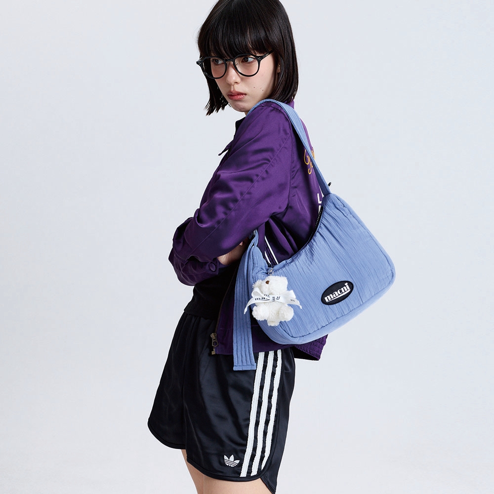 마크니 루루 숄더백 블루(MACNI LULU SHOULDER BAG BLUE) - 2