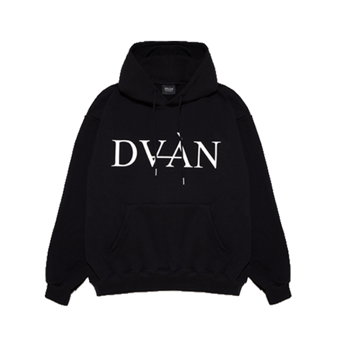 드반 화이트 빅 네온 사인 후드(DVAN WHITE BIG NEON SIGN HOODIE)