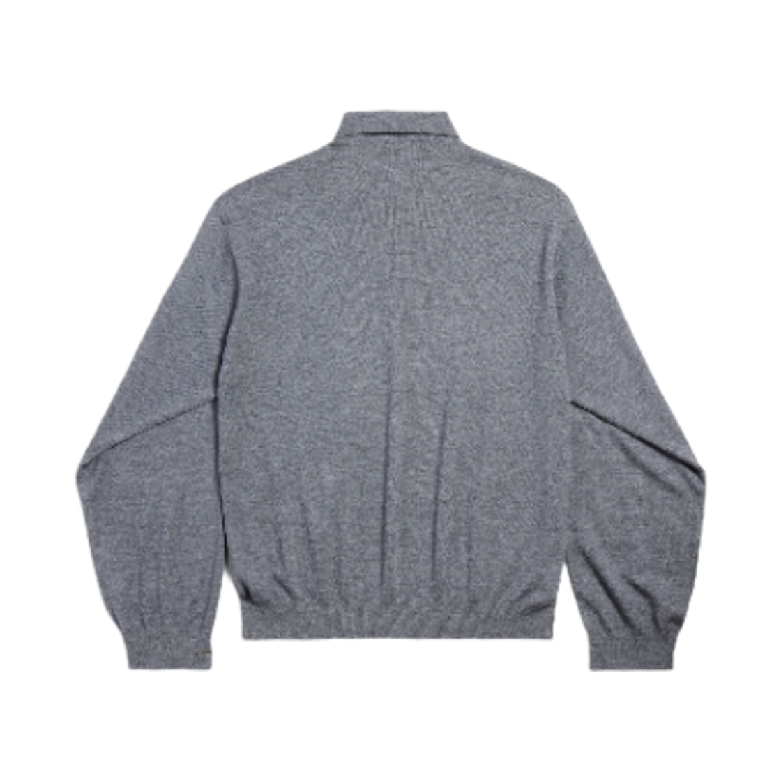 발렌시아가 폴로 넥 스웨터 헤더 그레이(Balenciaga Polo Neck Sweater Heather Grey) - 2