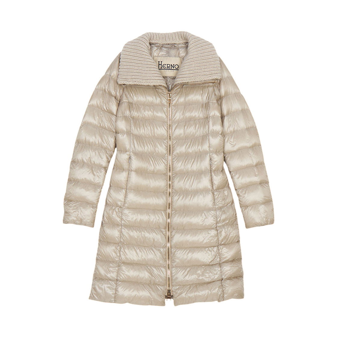 (W) 에르노 패딩 베이지((W) Herno Padding Jumper Beige)