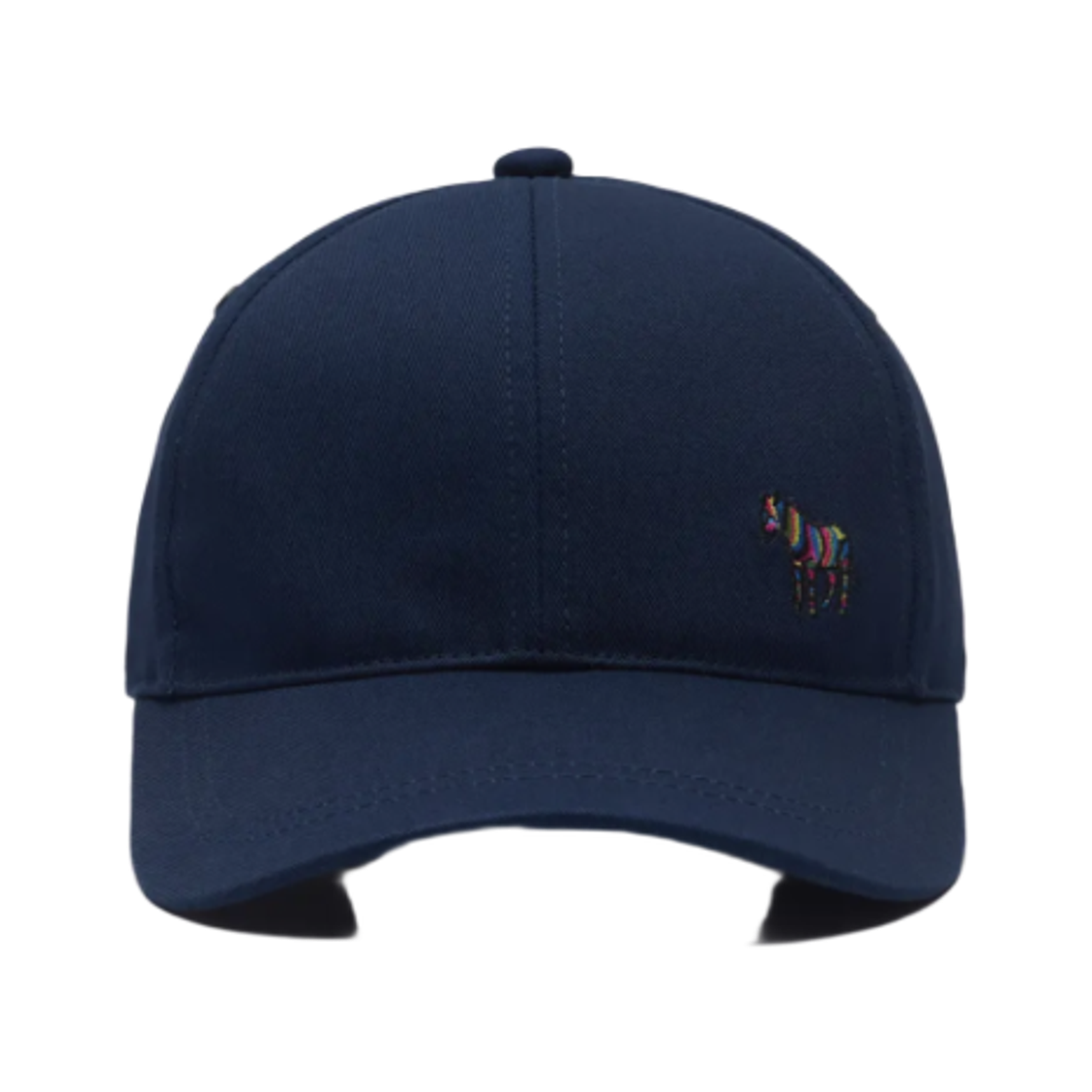 M1A-987DT-POZEB-47 Paul Smith Zebra Embossed Baseball Cap Navy