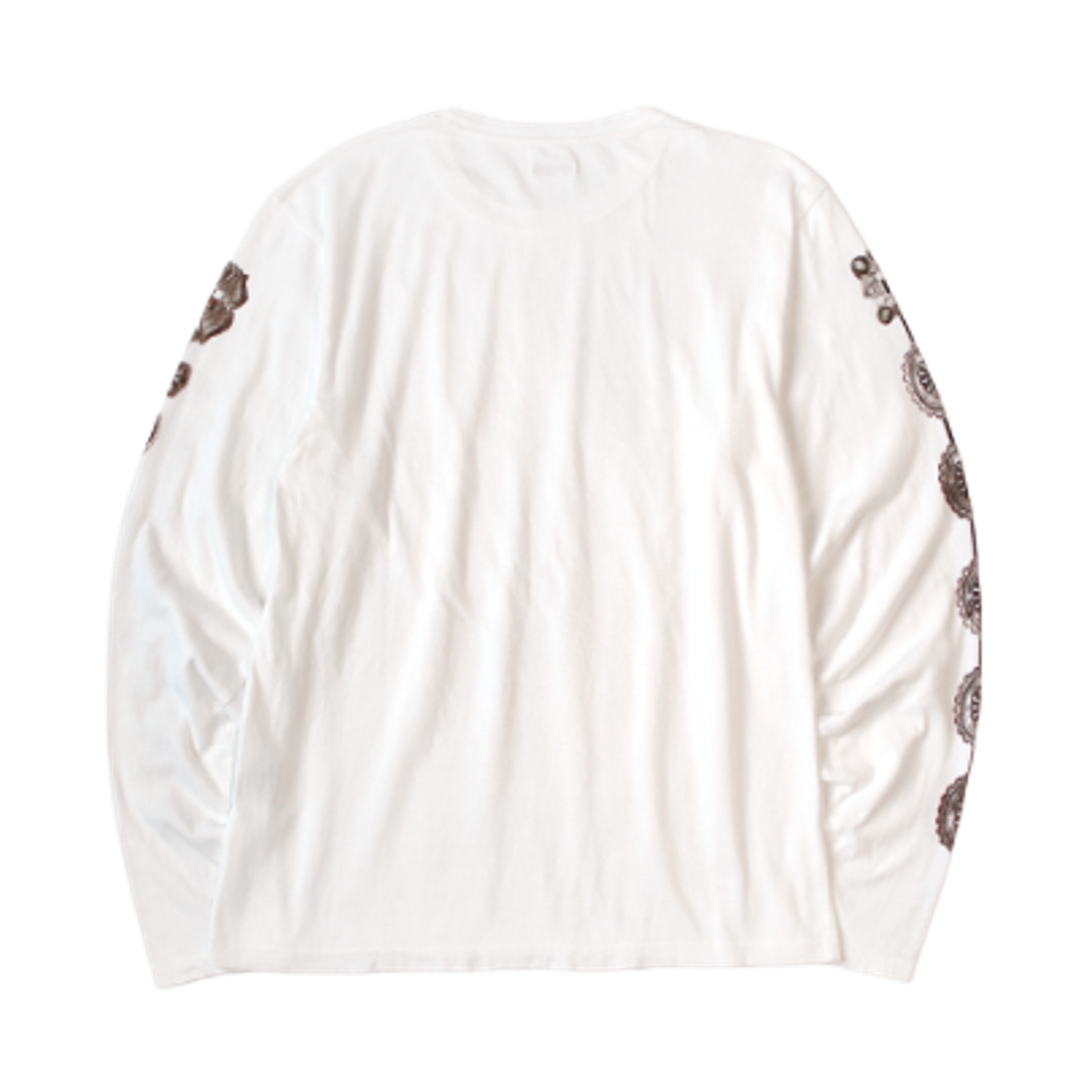 캐피탈 20/코튼 클루론 콘초 벨트 슬리브 티셔츠 화이트(Kapital 20/Cotton Cluron Concho Belt Sleeve T-Shirt White) - 2