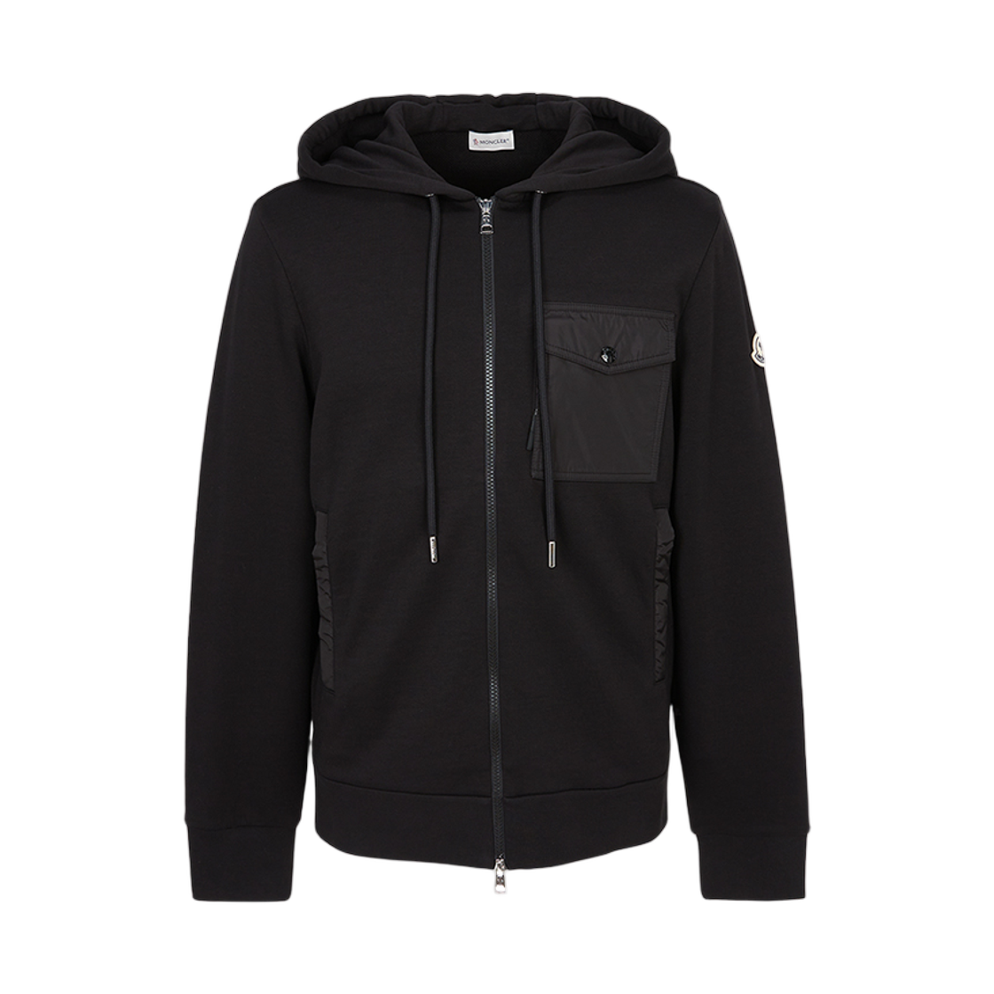 몽클레르 후드 집업 블랙(Moncler Hood Zip Up Black) - 1